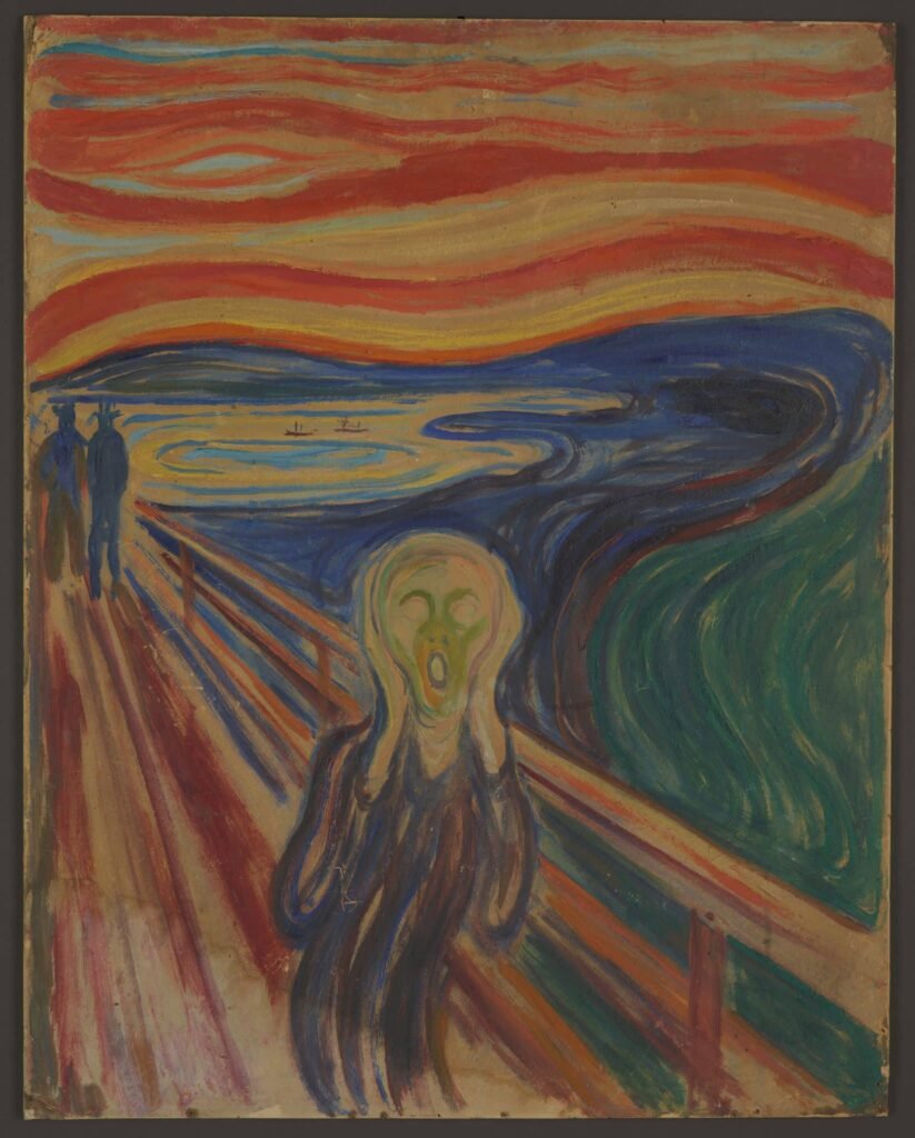 Quadro "O grito" do artista Edvard Munch (1893) / crédito: Autoral Filmes